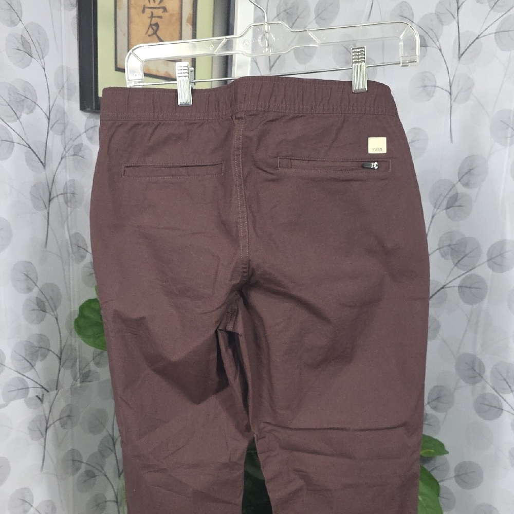 NWT Vuori Ripstop Crop Pants - Chestnut Brown - Women's Size Med - Picture 9 of 10